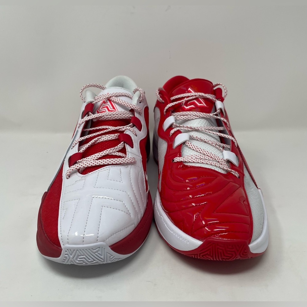 Nike Zoom Freak 5 Basketball Shoes Red White Black Giannis Size 11.5 FV1933 600 - Picture 7 of 14